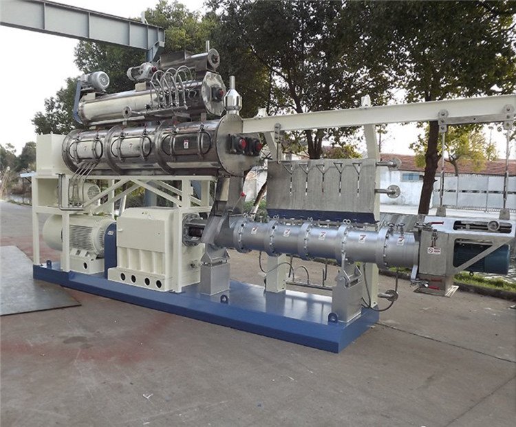Tsiaj Khoom Noj Twin Ntsia Hlau Extruder
